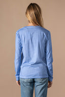 Faded Lilac T-shirt - Chambray