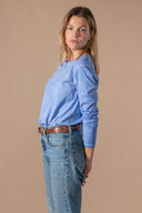 Faded Lilac T-shirt - Chambray