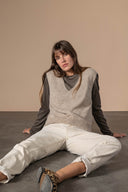 T-shirt Lila Délavé - Pepper
