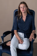 Lili Shirt - Navy