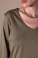 T-shirt Lio - Aceituna
