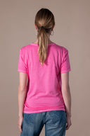 T-shirt Maribel Délavé - Bubble Gum