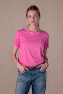 T-shirt Maribel Délavé - Bubble Gum