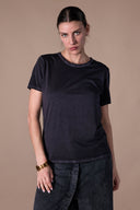 T-shirt Maribel Délavé - Graphite
