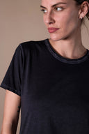 T-shirt Maribel Délavé - Graphite