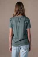 T-shirt Maribel Délavé - Kaki
