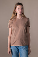 T-shirt Maribel Délavé - Latte