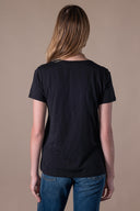 T-shirt Maribel - Black Flamme