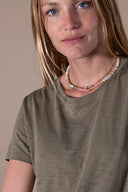 T-shirt Maribel - Olive Flamme