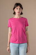 T-shirt Maribel - Pink Flamme