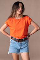 T-shirt Maribel Délavé - Chili