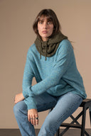 Marina Sweater - Aqua