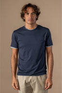 T-shirt Marius - Marine/Gris Chine