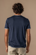 T-shirt Marius - Marine/Gris Chine
