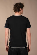 T-shirt Marius - Noir/Gris Chine