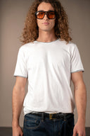 T-shirt Marius - Blanc/Gris Chine