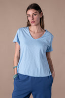 Maya T-shirt - Arctic Flame
