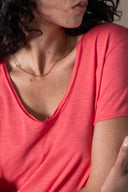 T-shirt Maya - Cherry Flamme