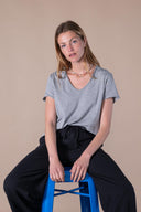 T-shirt Maya - Gris Chine