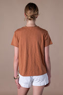 T-shirt Maya - Lin Flamme