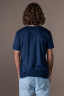 T-shirt Milo Délavé - Abysse