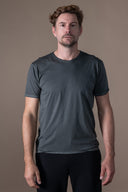 T-shirt Milo Délavé - Anthracite