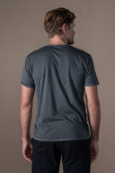 T-shirt Milo Délavé - Anthracite