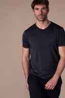 T-shirt Milo Délavé - Graphite