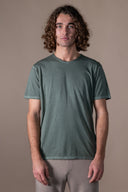 T-shirt Milo Délavé - Kaki