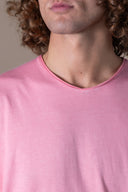 T-shirt Milo Délavé - Soft Pink