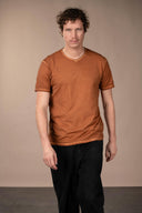 T-shirt Milo Délavé - Toffee