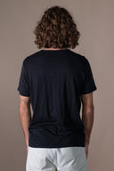 T-shirt Milo - Black Flamme