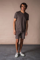 T-shirt Milo - Moka Flamme