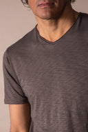 T-shirt Milo - Moka Flamme