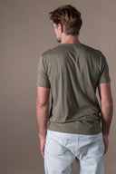 T-shirt Milo - Olive Flamme