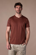 T-shirt Milo - Pecan