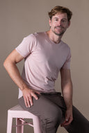 Milo T-shirt - Rosewood