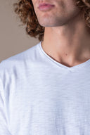 T-shirt Milo - White Flamme
