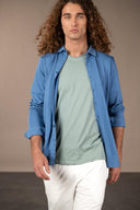 T-shirt Milo - Topaze