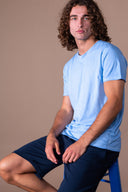 T-shirt Milo Délavé - Chambray