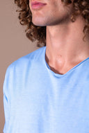 T-shirt Milo Délavé - Chambray