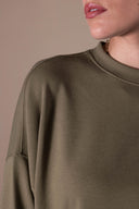 Sweatshirt Mya - Olive