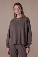 Sweat-shirt Mya - Moka