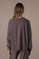 Sweat-shirt Mya - Moka