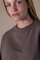 Sweat-shirt Mya - Moka