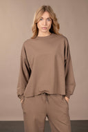 Sweat-shirt Mya - Capuccino
