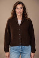 Cardigan Nadia - Chocolat