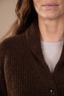 Cardigan Nadia - Chocolat