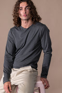 T-shirt Naho Délavé - Anthracite