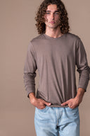 T-shirt Naho Délavé - Cacao
